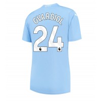 Manchester City Josko Gvardiol #24 Hemmatröja Kvinnor 2023-24 Korta ärmar
